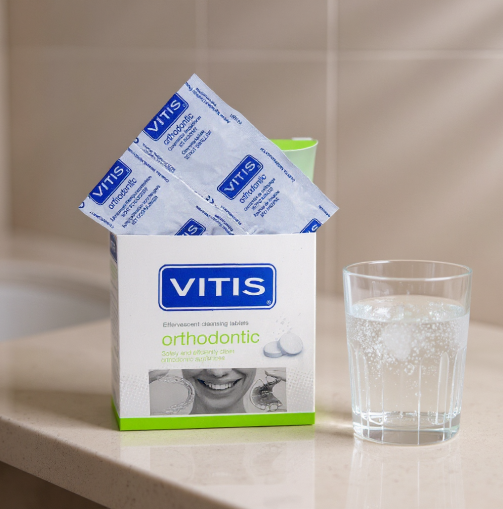 Vitis Orthodontic Pastilha Efervescente 32 unid